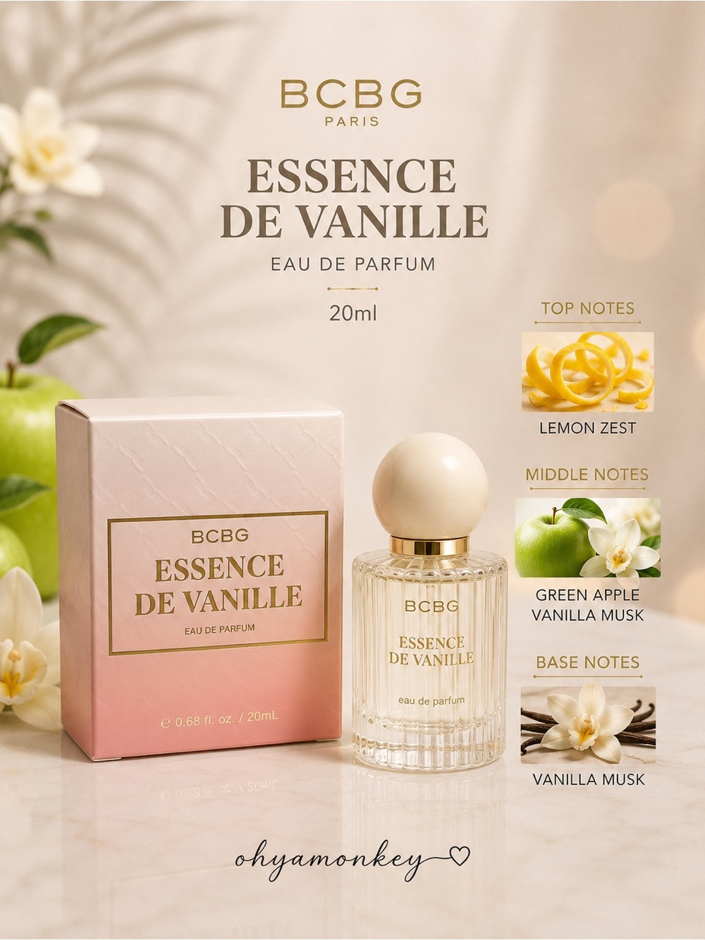 BCBG Essence De Vanille EDP 20ml